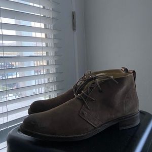 Bussola Womens Suede Lace Up Sevilla Ankle Boots